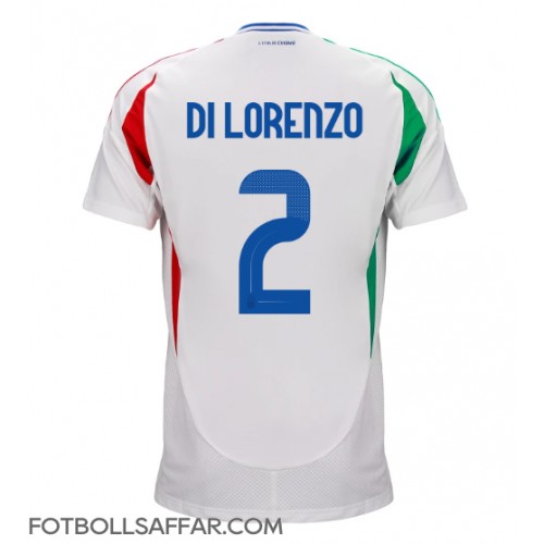 Italien Giovanni Di Lorenzo #2 Bortatröja EM 2024 Kortärmad